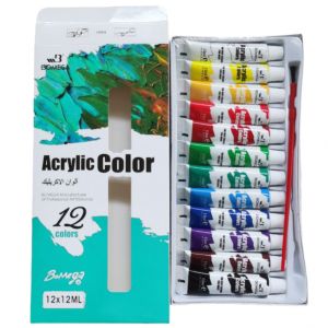 Bomega, Arcylic Color Set - 12 Colors