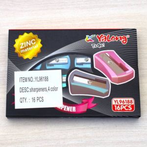 Yalong, Pencil Sharpner Zinc Material - 16 Pcs