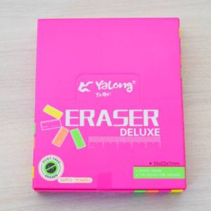 Yalong, Eraser, Deluxe - 36 Pcs