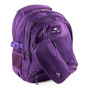 Glossy Bird, Backpack, Purple