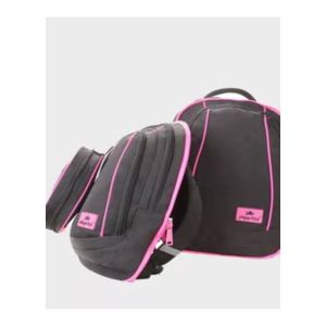 Glossy Bird, Backpack, Model 16866 - Black Pink