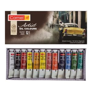 Camel Artists Oil Color 1305732 12 Shade 20Ml