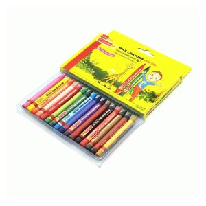 Camlin Wax crayons - Extra Long ( Set of 16 Astd Colours )