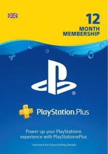 1-Year PlayStation Plus Membership UK (Digital Code)
