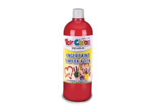 Toy Color superwashable Finger Paint 1000 ml  - Red