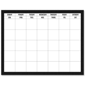 Swiss Dots Calendar Chart CTP-10187