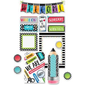 Bold & Bright Welcome Bulletin Board CTP-3996