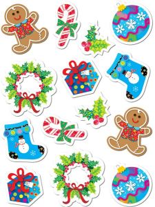 Winter Holiday Stickers CTP-4129