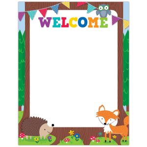 Woodland Friends Welcome Chart CTP-5280
