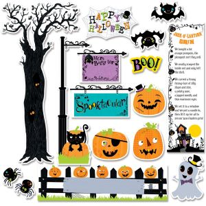 Happy Halloween Mini Bulletin Board CTP-6980