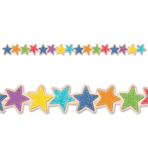 Upcycle Style Stars Border CTP-8383