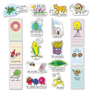 So Much Pun! Positive Phrases and Reminders Mini Bulletin Board CTP-8448