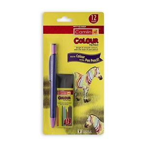 Camel Colour pen pencil Single pcs + lead ( Blister pack )