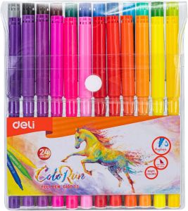 Deli felt-tip pens 12 colors