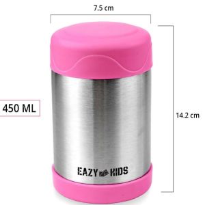 Eazy Kids Jumbo Insulated Jar 450 ML - Pink