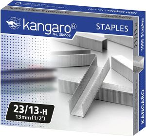 Kangaro Staples for heavy-duty staplers 23/13