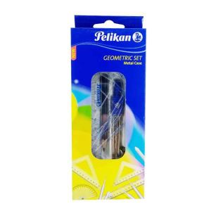 Pelikan Geometry Set Metal case + Pelikan HB Pencil